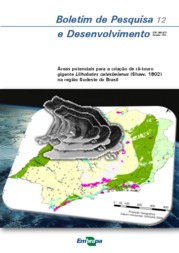 Thumbnail de Áreas potenciais para a criação de rã-touro gigante Lithobates catesbeianus (Shaw, 1802) na região Sudeste do Brasil.