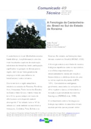 Thumbnail de A Fenologia da Castanheira-do-Brasil no Sul do Estado de Roraima.