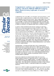 Thumbnail de Imageamento químico por espectrometria de massas utilizando MALDI (MALDI Imaging Mass Spectrometry) aplicado a tecidos vegetais.