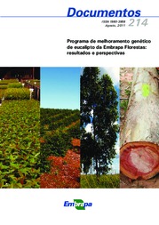Thumbnail de Programa de melhoramento genético de eucalipto da Embrapa Florestas: resultados e perspectivas.