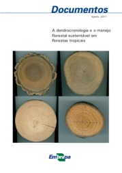 Thumbnail de A dendrocronologia e o manejo florestal sustentável em florestas tropicais.