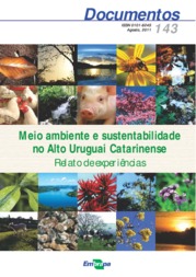 Thumbnail de Meio ambiente e sustentabilidade no alto Uruguai catarinense: relato de experiências.
