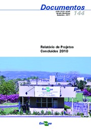 Thumbnail de Relatório dos projetos concluídos 2010.