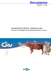 Thumbnail de Anuário estatístico - suinocultura: central de inteligência da Embrapa Suínos e Aves.