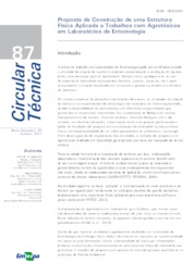 Thumbnail de Proposta de construção de uma estrutura física aplicada a trabalhos com agrotóxicos em laboratórios de entomologia.