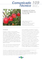 Thumbnail de Avaliação da Cultivar de Macieira Daiane em Vacaria, RS.