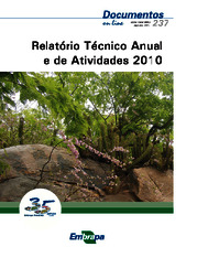 Thumbnail de Relatório técnico e de atividades 2010.