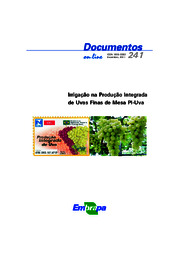 Thumbnail de Irrigação na Produção Integrada de uvas finas de mesa PI-Uva.
