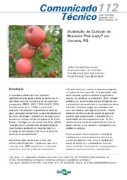 Thumbnail de Avaliação da cultivar de macieira Pink Lady em Vacaria, RS.