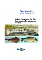 Thumbnail de Peixes nativos do Rio São Francisco adaptados para cultivo.