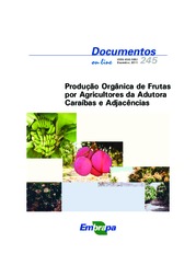 Thumbnail de Produção orgânica de frutas por agricultores da Adutora Caraíbas e adjacências.
