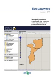Thumbnail de WebGis Moçambique: organização das bases de dados espaciais para a plataforma GeoServer.