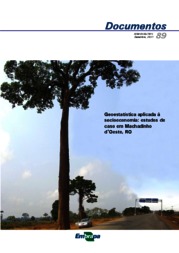 Thumbnail de Geoestatística aplicada à socioeconomia: estudos de caso em Machadinho d'Oeste, RO.