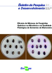 Thumbnail de Eficácia de Misturas de Fungicidas Químicos na Micobiota e na Qualidade Fisiológica de Sementes de Mamoneira.