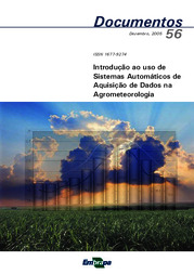 Thumbnail de Introdução ao uso de Sistemas Automáticos de Aquisição de dados na Agrometeorologia.