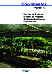 Thumbnail de Relatório de análise e melhoria do processo de gestão dos campos experimentais.