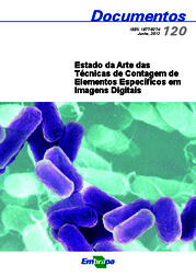 Thumbnail de Estado da arte das técnicas de contagem de elementos específicos em imagens digitais.