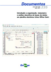 Thumbnail de Introdução a organização, tratamento e análise descritiva de bases de dados em planilha eletrônica (Libre Office Calc).