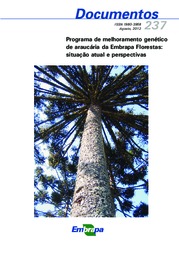 Thumbnail de Programa de melhoramento genético de araucária da Embrapa Florestas: situação atual e perspectivas.