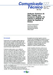 Thumbnail de Atributos químicos do solo tratado com composto orgânico de carcaça e despojo de abate de caprinos e ovinos.