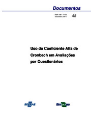 Thumbnail de Uso do Coeficiente Alfa de Cronbach em Avaliações por Questionários.