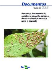 Thumbnail de Percevejo bronzeado do eucalipto: reconhecimento, danos e direcionamentos para o controle.