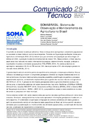 Thumbnail de SOMABRASIL: Sistema de Observação e Monitoramento da Agricultura no Brasil.
