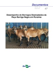 Thumbnail de Desempenho de borregos desmamados da raça Barriga Negra em Roraima.