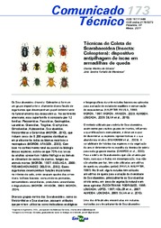 Thumbnail de Técnicas de coleta de Scarabaeoidea (Insecta: coleoptera): dispositivo antipilhagem de iscas em armadilhas de queda.