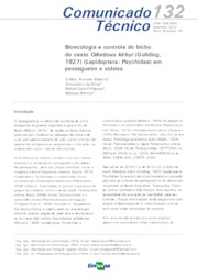 Thumbnail de Bioecologia e controle do bicho do cesto Oiketicus kirbyi (Guilding, 1927) (Lepidoptera: Psychidae) em pessegueiro e videira.