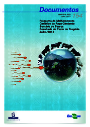 Thumbnail de Programa de melhoramento genético da raça girolando - Sumário de touros - Resultado do teste de progênie - julho 2012.