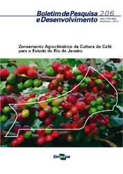 Thumbnail de Zoneamento agroclimático da cultura do café para o Estado do Rio de Janeiro.