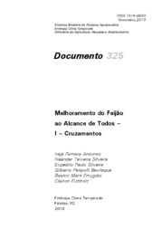 Thumbnail de Melhoramento do feijão ao alcance de todos: I. cruzamentos.