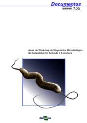 Thumbnail de Anais do Workshop de Diagnóstico microbiológico de campylobacter aplicado à avicultura. Embrapa Suínos e Aves.
