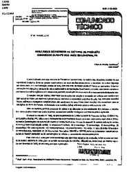 Thumbnail de Resultados econômicos de sistemas de produção conduzidos durante seis anos em Londrina, PR.
