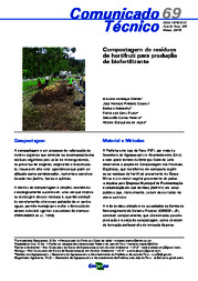 Thumbnail de Compostagem de resíduos de hortifruti para produção de biofertilizante.
