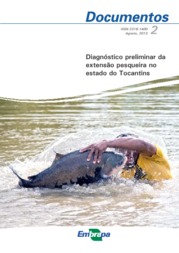 Thumbnail de Diagnóstico preliminar da extensão pesqueira no Estado do Tocantins.