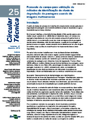 Thumbnail de Protocolo de campo para validação de métodos de identificação de níveis de degradação de pastagens usando de imagens multisensores.