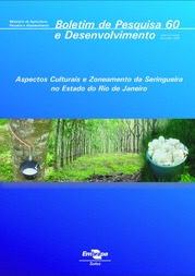 Thumbnail de Aspectos culturais e zoneamento da seringueira no Estado do Rio de Janeiro.