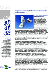 Thumbnail de Diagnose Visual de Deficiências Nutricionais do Algodoeiro.
