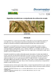 Thumbnail de Aspectos econômicos e conjunturais da cultura da cevada.
