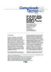 Thumbnail de Uso de cultura celular de membrana nictitante caprina para produção de antígeno de lentivírus de pequenos ruminantes.