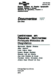 Thumbnail de Lentiviroses em pequenos ruminantes: principais métodos de diagnóstico.