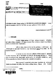 Thumbnail de A cultura de arroz (Oryza sativa L.) de sequeiro na região dos cerrados - resultados de pesquisa com arroz no CPAC, nos anos agrícolas 75-76 e 76-77.