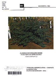 Thumbnail de Algumas informações sobre a cultura do grão-de-bico (Cicer arietinum L.) 1984.