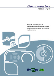 Thumbnail de Proposta metodológica de mapeamento do uso e cobertura da terra de extensas áreas por meio de multissensores.