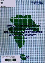 Thumbnail de Proposta metodológica de transferência de tecnologia para promover o desenvolvimento.