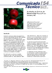 Thumbnail de Avaliação da cultivar de macieira Fuji Precoce® em Vacaria, RS.