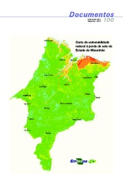 Thumbnail de Carta de vulnerabilidade natural à perda de solo do Estado do Maranhão.