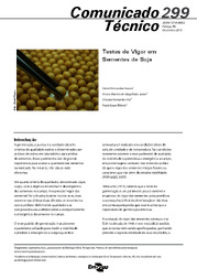 Thumbnail de Testes de Vigor em Sementes de Soja.